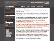 Tablet Screenshot of chamblinbookmine.com
